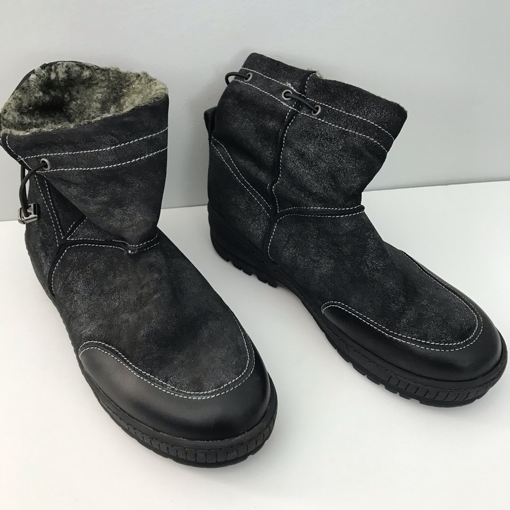 OTBT Fanfare Winter Boots Spikes size 42 reversible cleats grip for ice